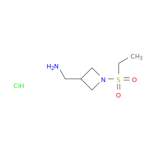 [1-(ethanesulfonyl)azetidin-3-yl]methanamine hydrochloride