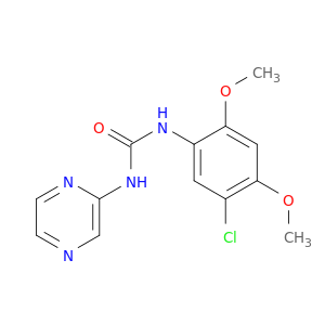 Urea, N-(5-chloro-2,4-dimethoxyphenyl)-N'-pyrazinyl-
