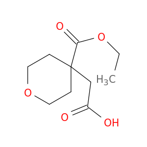 2-[4-(Ethoxycarbonyl)oxan-4-yl]acetic acid