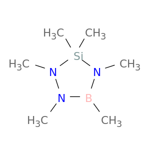 1,2,4-Triaza-3-sila-5-boracyclopentane, 1,2,3,3,4,5-hexamethyl-
