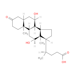 3-Keto-7α,12α-dihydroxy-5α-cholanic Acid