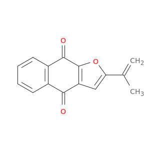 2-Isopropenylnaphtho(2,3-b)furan-4,9-dione