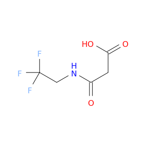 2-[(2,2,2-Trifluoroethyl)carbamoyl]acetic Acid