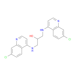 2-Propanol,1,3-bis[(7-chloro-4-quinolinyl)amino]-