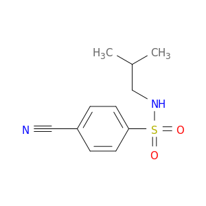 4-Cyano-N-(2-Methylpropyl)Benzene-1-Sulfonamide