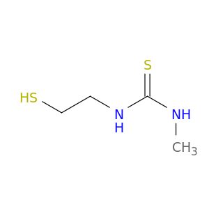 Thiourea, N-(2-mercaptoethyl)-N'-methyl-