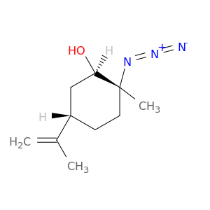 CYCLOHEXANOL, 2-AZIDO-2-METHYL-5-(1-METHYLETHENYL)-, (1R,2R,5S)-