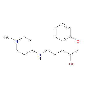 2-Pentanol, 5-[(1-methyl-4-piperidinyl)amino]-1-phenoxy-