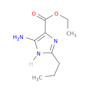 1H-Imidazole-4-carboxylicacid, 5-amino-2-propyl-, ethyl ester