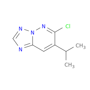 [1,2,4]Triazolo[1,5-b]pyridazine, 6-chloro-7-(1-methylethyl)-