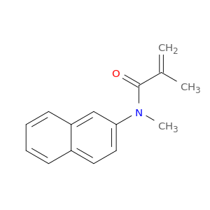 2-Propenamide, N,2-dimethyl-N-2-naphthalenyl-