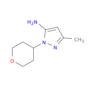 3-Methyl-1-(tetrahydro-2H-pyran-4-yl)-1H-pyrazol-5-amine