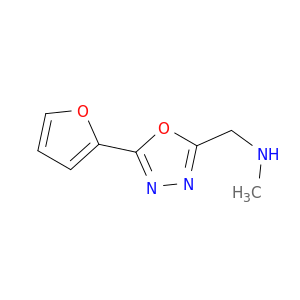 {[5-(furan-2-yl)-1,3,4-oxadiazol-2-yl]methyl}(methyl)amine