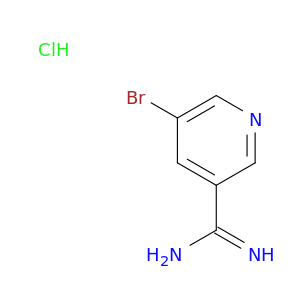 5-bromopyridine-3-carboximidamide hydrochloride