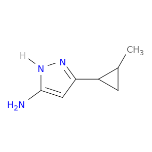 3-(2-甲基环丙基)-1H-吡唑-5-胺