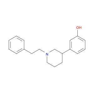Phenol,3-[1-(2-phenylethyl)-3-piperidinyl]-