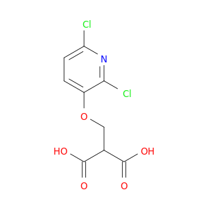 Propanedioic acid, [(2,6-dichloro-3-pyridinyl)oxy]methyl-