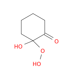 Cyclohexanone, 2-hydroperoxy-2-hydroxy-