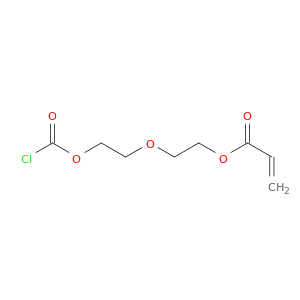 2-Propenoic acid, 2-[2-[(chlorocarbonyl)oxy]ethoxy]ethyl ester