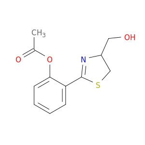 4-Thiazolemethanol, 2-[2-(acetyloxy)phenyl]-4,5-dihydro-