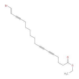 17-Octadecene-5,7,15-triynoic acid, 18-bromo-, ethyl ester, (E)-