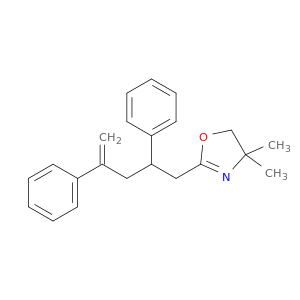 Oxazole, 2-(2,4-diphenyl-4-pentenyl)-4,5-dihydro-4,4-dimethyl-