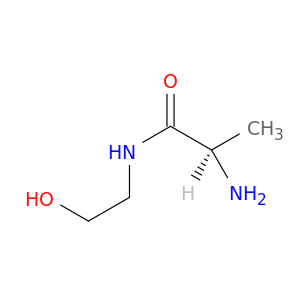 Propanamide, 2-amino-N-(2-hydroxyethyl)-, (R)-