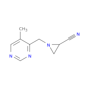 2-Aziridinecarbonitrile, 1-[(5-methyl-4-pyrimidinyl)methyl]-