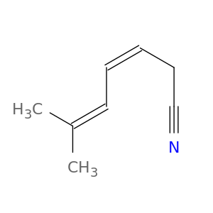 3,5-Heptadienenitrile, 6-methyl-, (Z)-