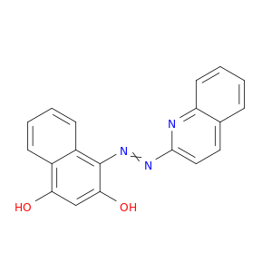 1,3-Naphthalenediol, 4-(2-quinolinylazo)-