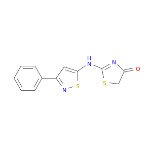 4(5H)-Thiazolone, 2-[(3-phenyl-5-isothiazolyl)amino]-