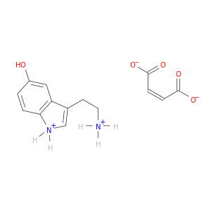 1H-吲哚-5-醇,3-(2-氨基乙基)-,(2Z)-2-丁二酸酯(1：1)