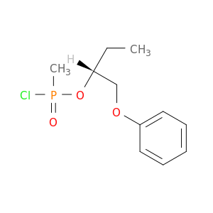Phosphonochloridic acid, methyl-, (1R)-1-(phenoxymethyl)propyl ester