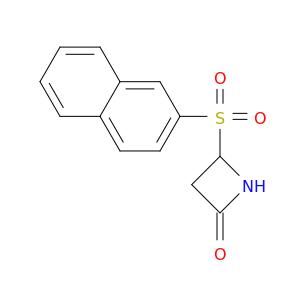 2-Azetidinone,4-(2-naphthalenylsulfonyl)-