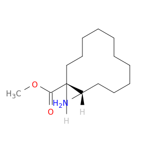 Cyclododecanecarboxylic acid, 2-amino-, methyl ester, (1S,2S)-