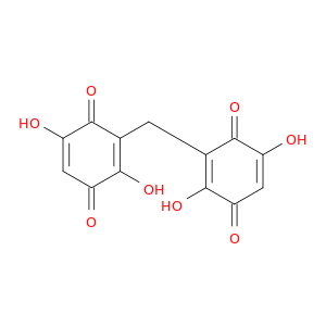 2,2'-methanediylbis(3,6-dihydroxycyclohexa-2,5-diene-1,4-dione)