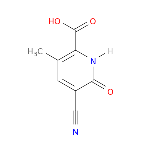 5-cyano-3-methyl-6-oxo-1,6-dihydropyridine-2-carboxylic acid
