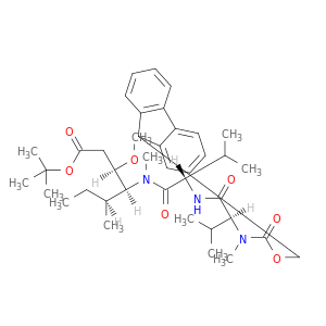 (5S,8S,11S,12R)-11-((S)-仲丁基)-1-(9H-芴-9-基)-5,8-二异丙基-12-甲氧基-4,10-二甲基-3,6,9-三氧代-2-氧杂-4,7,10-三氮杂十四烷-14-酸酯