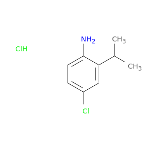 4-chloro-2-(propan-2-yl)aniline hydrochloride