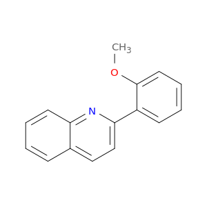 Quinoline, 2-(2-methoxyphenyl)-