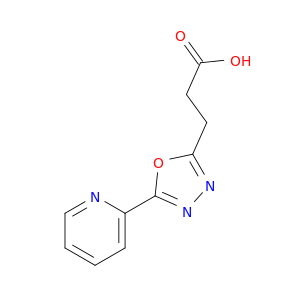 3-[5-(pyridin-2-yl)-1,3,4-oxadiazol-2-yl]propanoic Acid