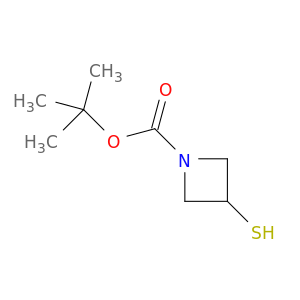 1-Boc-3-巯基氮杂环丁烷