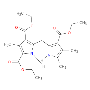 diethyl 5-{[3-(ethoxycarbonyl)-4,5-dimethyl-1h-pyrrol-2-yl]methyl}-3-methyl-1h-pyrrole-2,4-dicarboxylate