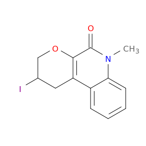 1H-Pyrano[2,3-c]quinolin-5(6H)-one, 2,3-dihydro-2-iodo-6-methyl-