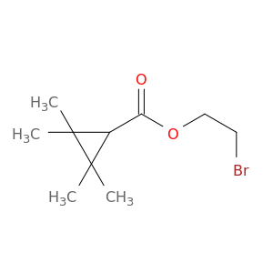Cyclopropanecarboxylic acid, 2,2,3,3-tetramethyl-, 2-bromoethyl ester