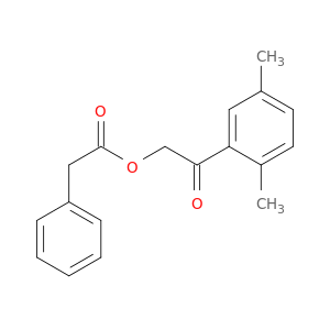 Benzeneacetic acid, 2-(2,5-dimethylphenyl)-2-oxoethyl ester