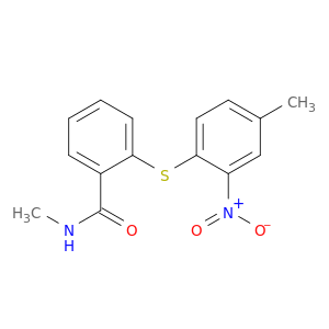 Benzamide, N-methyl-2-[(4-methyl-2-nitrophenyl)thio]-