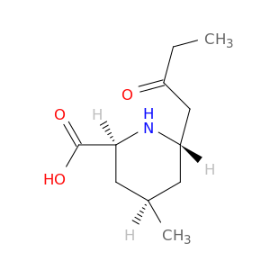 (2s,4r,6s)-4-methyl-6-(2-oxobutyl)piperidine-2-carboxylic acid