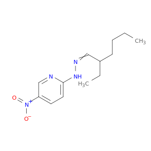 2-[2-(2-ethylhexylidene)hydrazino]-5-nitropyridine