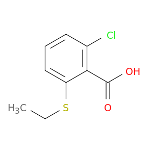 2-chloro-6-(ethylsulfanyl)benzoic acid